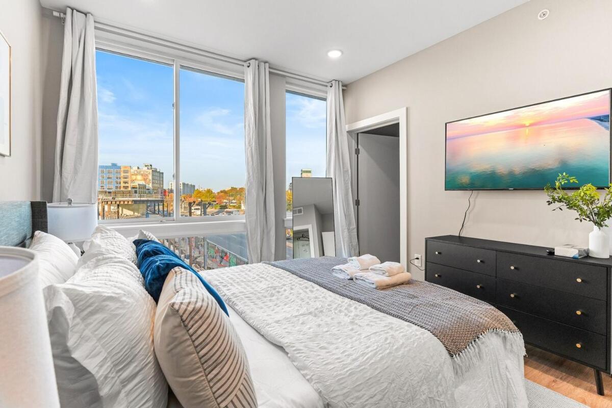 10 Mins To Centercity, Sleeps 6, With Rooftop Views! פילדלפיה מראה חיצוני תמונה