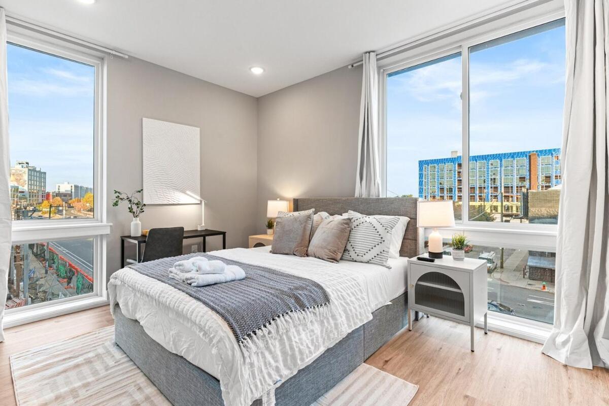 10 Mins To Centercity, Sleeps 6, With Rooftop Views! פילדלפיה מראה חיצוני תמונה